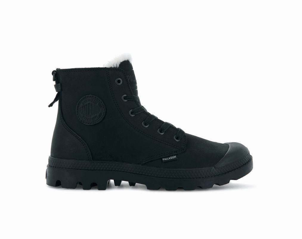 Botas Palladium Pampa Hi Pilot Hombre - Negras ||SIZA-97132||